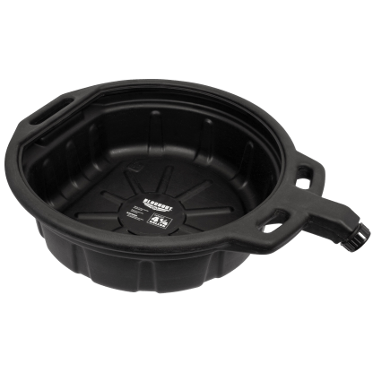 4-1/4 Gallon Portable Oil Drain Pan with Spout Cap